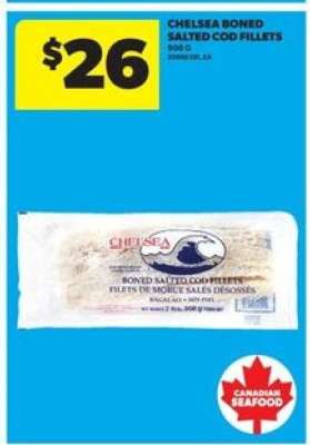 Chelsea Boned Salted Cod Fillets