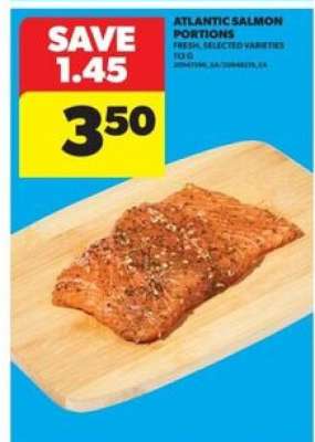 ATLANTIC SALMON PORTIONS