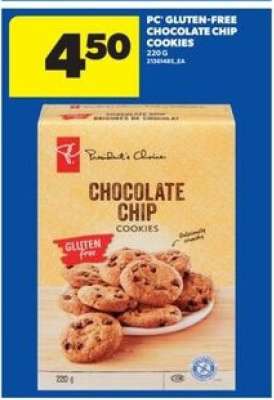 PC Gluten-Free Chocolate Chip Cookies