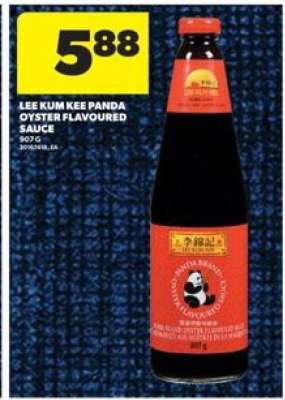 Lee Kum Kee Panda Oyster Flavoured Sauce