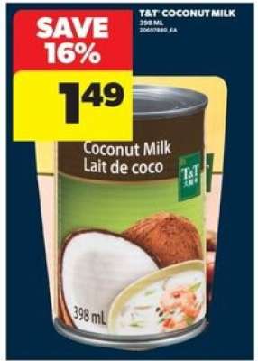 T&T Coconut Milk