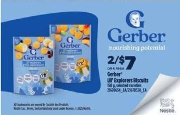 Gerber Lil’ Explorers Biscuits