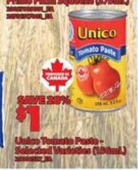 UNICO TOMATO PASTE