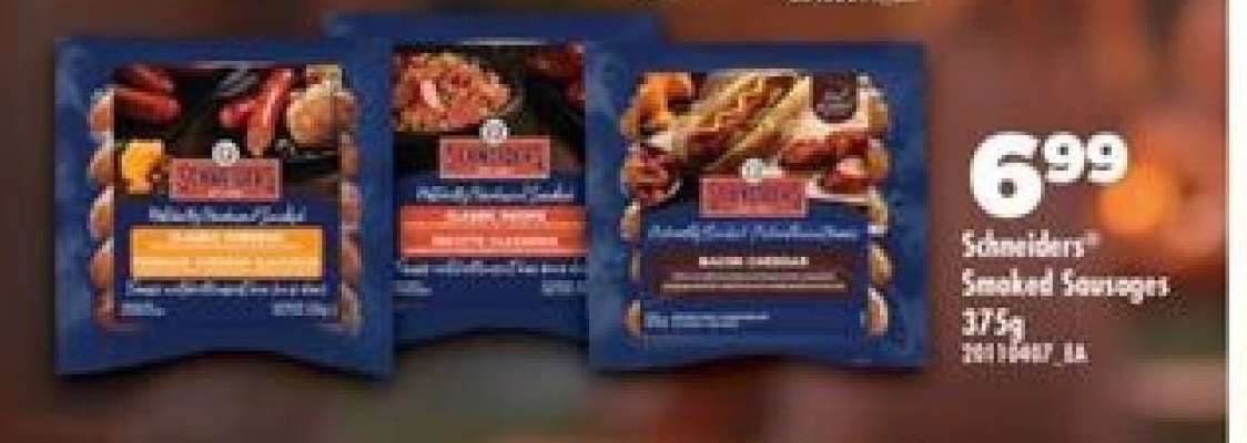 SCHNEIDERS SMOKED SAUSAGES