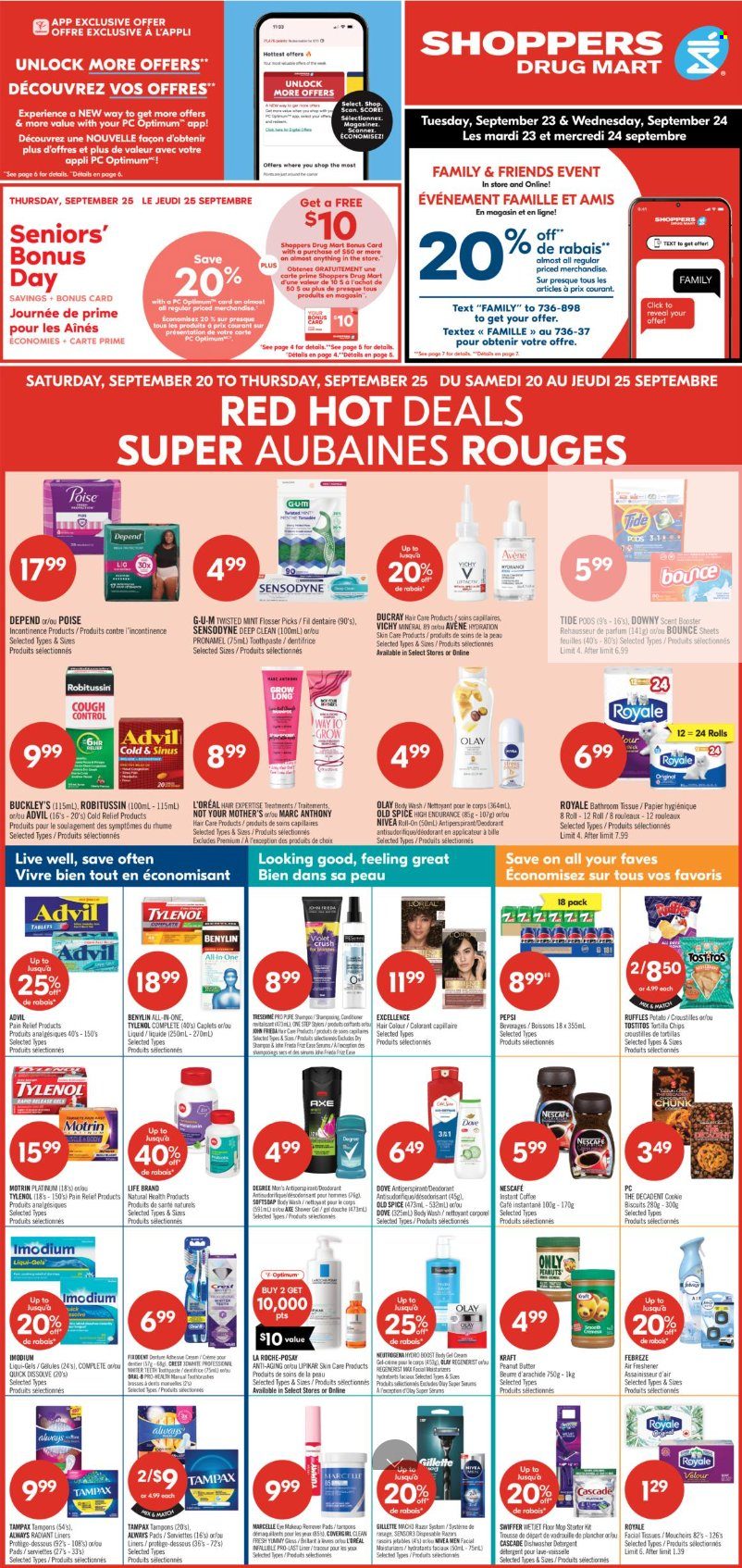 Shoppers Drug Mart flyer - September 20, 2025 - September 25, 2025. Page 1