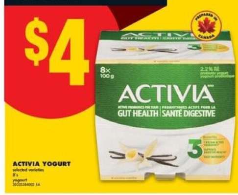 Activia Yogurt